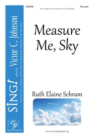 Measure Me, Sky Two-Part choral sheet music cover Thumbnail